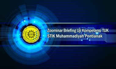 Briefing Uji Kompetensi Diploma III STIK Muhammadiyah Pontianak