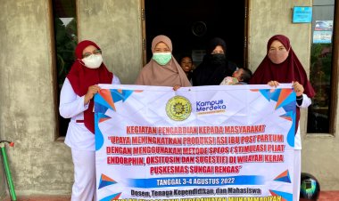 Pengabdian Kepada Mayarakat SPEOS (Stimulasi Pijat Endorphin, Oksitosin dan Sugestif)