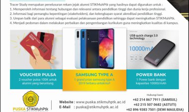 Ikuti & Raih Hadiahnya (Tracerstudy 2019) Khusus Lulusan 2017