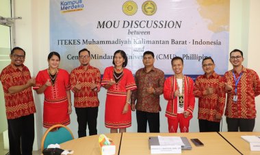 Galeri kegiatan MoU dengan Central Mindanao University, Filipina