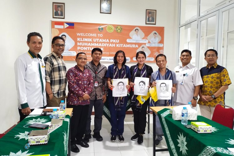 Visitasi Kampus ITEKES MUH KALBAR dari CMU Filipina