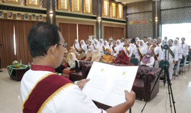 YUDISIUM DAN UCAP JANJI MAHASIWA PRODI NERS ITEKES MUHAMMADIYAH KALBAR TAHUN AKADEMIK 2022/2023