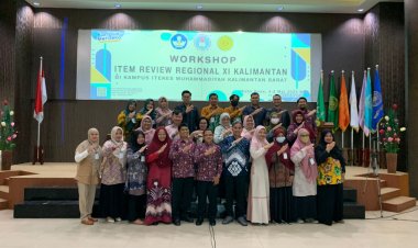 ITEKES MUHAMMADIYAH  KALBAR TUAN RUMAH  WORKSHOP ITEM REVIEW AIPNI REGIONAL XI KALIMANTAN