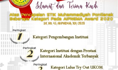 Pencapaian dalam Beberapa Kategori Pada AIPNEMA Award Tahun 2020