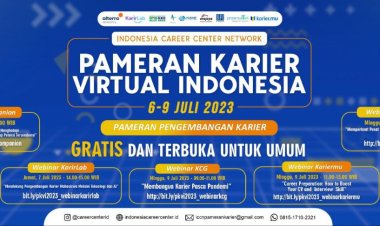 PAMERAN PENGEMBANGAN KARIER (VIRTUAL KARIER 9 JULI 2023)