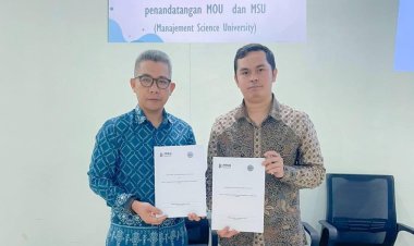 ITEKES Muhammadiyah Kalbar menandatangani MoU dengan Management and Science University (MSU)