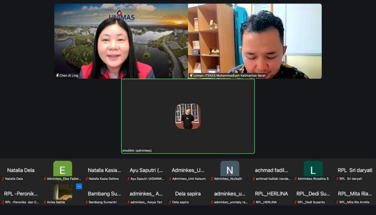 Membangun Kompetensi Penelitian Global: Kolaborasi ITEKES Muhammadiyah Kalbar dan UNIMAS dalam Sesi Global Learning tentang Populasi dan Sampling