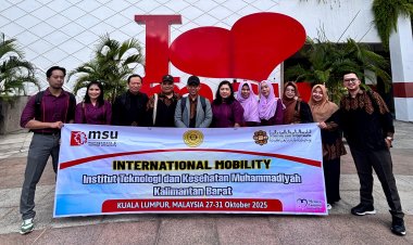 ITEKES Muhammadiyah Kalbar Perkuat Implementasi MoU dengan Gelar Research Sharing di Management & Science University (MSU) Malaysia